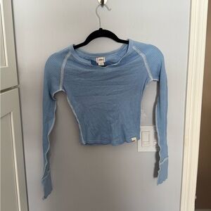 BDG Viv Spliced Notch Neck Tee